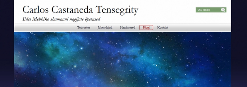 �ks koduleht, mitu alamsektsiooni