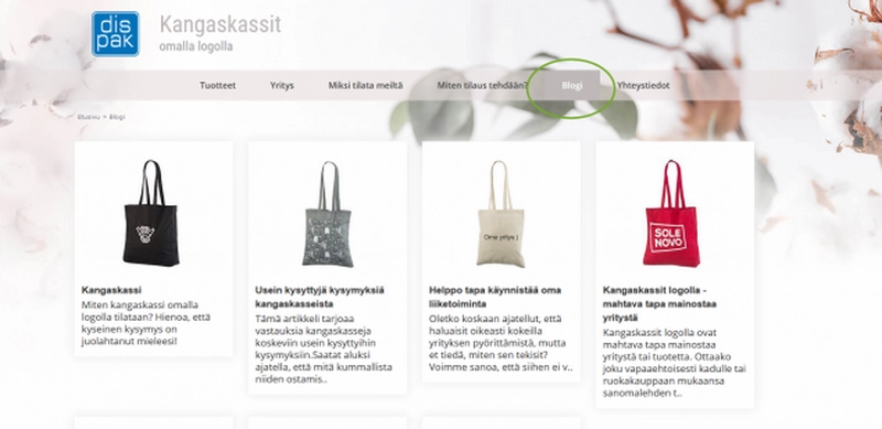 �ks koduleht, mitu alamsektsiooni