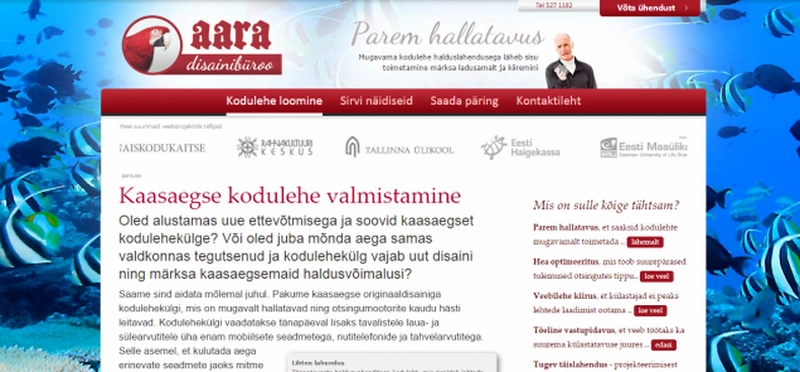 Mugav kodulehe kontaktivorm