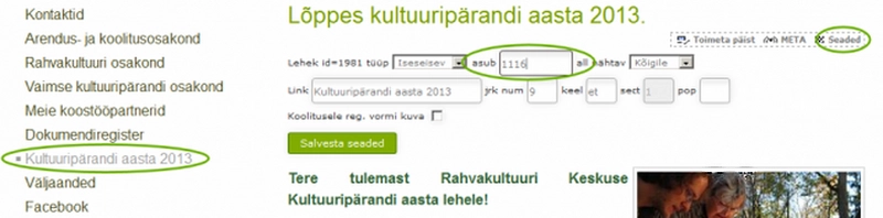 Leheklje lingi mberpaigutamine