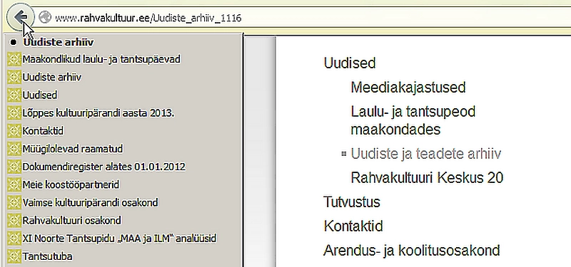 Leheklje lingi mberpaigutamine