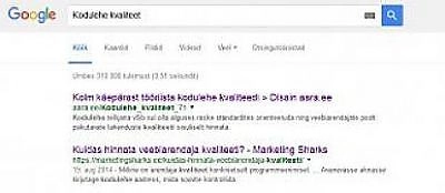 Kuidas kodulehe kiirus mjutab klastatavust