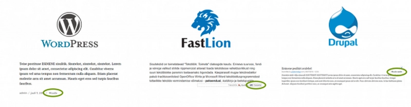 Vrdlustest: milline sisuhaldusssteem on parim