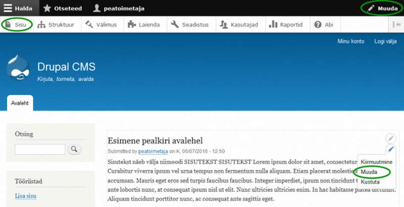 Vrdlustest: milline sisuhaldusssteem on parim