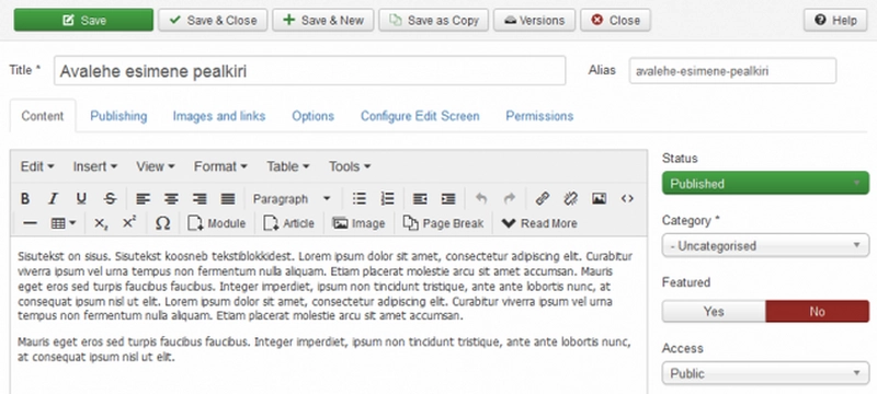 Vrdlustest: milline sisuhaldusssteem on parim